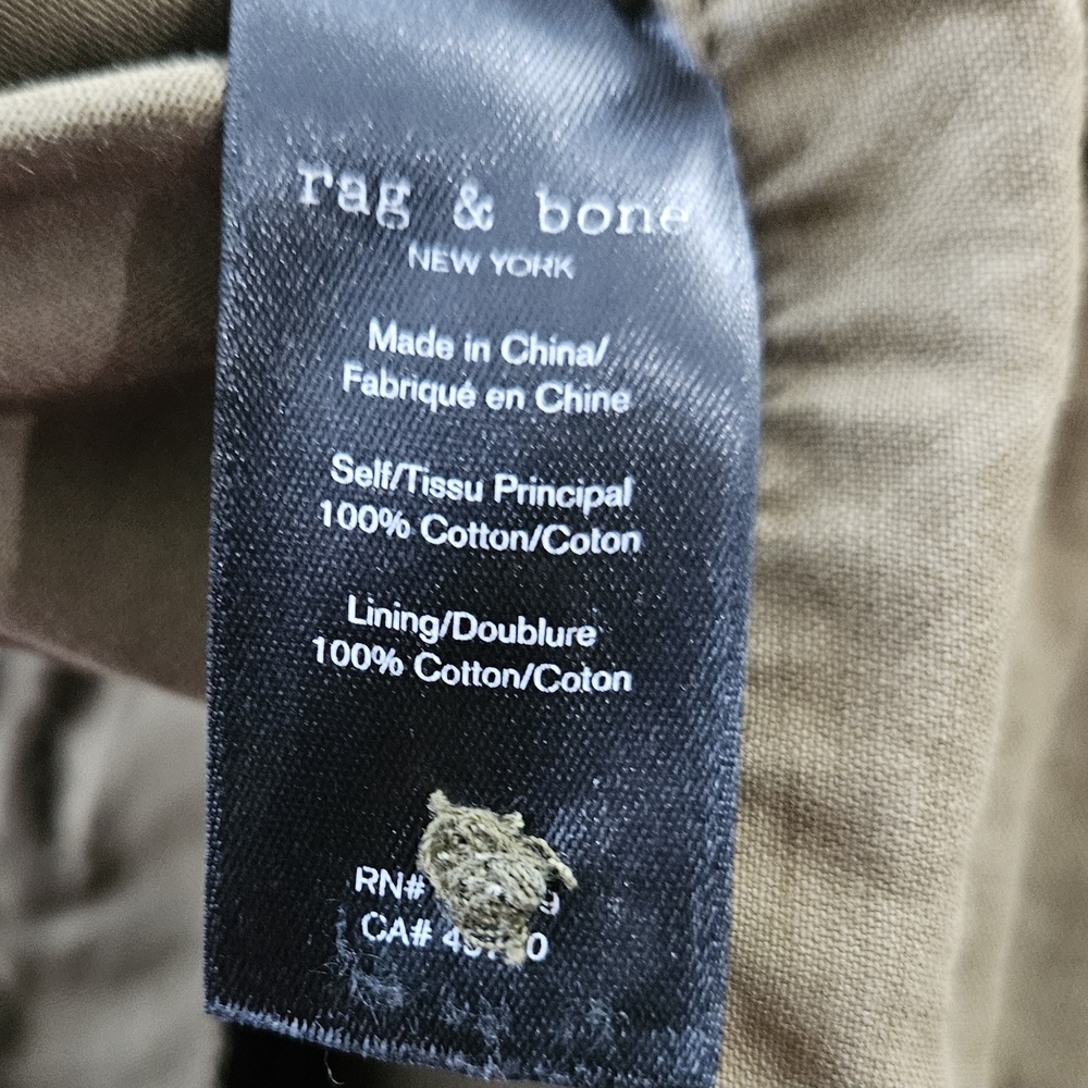 Rag & Bone Green Field Cargo Jogger SZ 28 - Picture 7 of 7